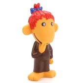 Игрушка пластизоль для ванны союзмультфильм мартышка в сетке КАПИТОШКА LXST11R