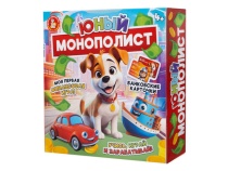 Игра настольная "Юный Монополист" (мини) арт.05605
