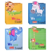 Пакет подарочный "Мы лучшие друзья!" (26*32*12см.)   00-3646 / 433610