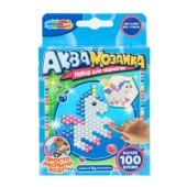 Аквамозаика 100 бусин единорог МУЛЬТИ АРТ   AB-120534