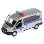 Машина металл FORD Transit полиция 12см, открыв. двери, инерц. Технопарк, SB-18-18-P-WB