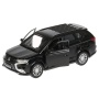 Машина металл "MITSUBISHI OUTLANDER" 12см, открыв. двери, инерц, черный в кор Технопарк, OUTLANDER-B