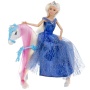 Кукла 29 см София снежная принцесса, руки, ноги сгиб, лошадь и акс, кор. София и Алекс 66557-S-BB
