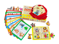 Лото "Веселые зверята" ЛТ14