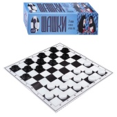 Игра настольная "Шашки" (мягкое поле) 3789 / 254125