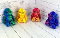 3D игрушка Горилла 14см X044