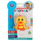 Заводная игрушка уточка на блист. Умка 1710D005-R