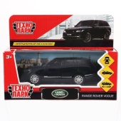 Машина металл "RANGE ROVER VOGUE" 12см, открыв. двери, инерц, ЧЕРНЫЙ, VOGUE-BK
