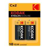 Батарейка Kodak XTRALIFE LR14 C BL2 Alkaline 1.5V (2/20/200) Батарейка Kodak XTRALIFE LR14 C BL2 Alkaline 1.5V (2/20/200)