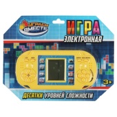 Электронная логическая игра блист.18*14*3см ИГРАЕМ ВМЕСТЕ   ZY348628-R