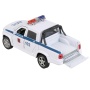 Машина металл "uaz pickup полиция" 12см, открыв. двери, инерц, белый в кор. PICKUP-P-WH