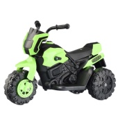 Детский электромотоцикл ROCKET ,1 мотор 20 ВТ, зеленый R0003 / 333859