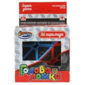 Логическая игра кубик-спираль 3х3, кор.6*6*9см ИГРАЕМ ВМЕСТЕ   L045-H24197-R