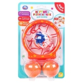 Игрушка для ванны баскетбольное кольцо на липучках на блист. Умка   2303U0568-R (96)