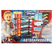 Автопарковка 3 МАШИНЫ кор.52,5*35*7,5см ТЕХНОДРАЙВ  1912I144-R
