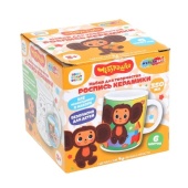 Кружка для росписи Чебурашка МУЛЬТИ АРТ   MUG-102071