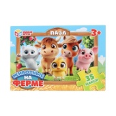 Животные на ферме. Макси-Пазлы   401574