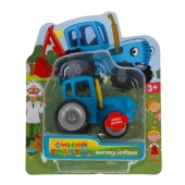 Фигурка СИНИЙ ТРАКТОР 5cм, подвижные колеса, на блистере ИГРАЕМ ВМЕСТЕ   PF-BLUETRACTOR-RU