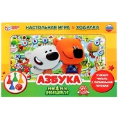 НАСТОЛЬНАЯ ИГРА-ХОДИЛКА "УМНЫЕ ИГРЫ" АЗБУКА. МИМИШКИ  В КОР., 273604