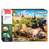Конструктор "Военная миссия" (579 дет.) 38-1259 / 490024 Конструктор "Военная миссия" (579 дет.) 38-1259 / 490024