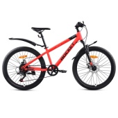 Велосипед 24" Rocket Aries Pro 2.0 , цвет красный, размер 13"  24SD.ARIESPRO.13RD.25 / 468609