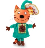 МЯГКАЯ ИГРУШКА "МУЛЬТИ-ПУЛЬТИ" 3 КОТА. КОМПОТ 16СМ,V92305/16S (24)