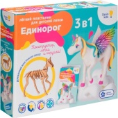 Набор для детской лепки из легкого пластилина "Единорог" ТА1707