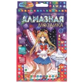 Алмазная мозаика 10х15 см волшебная девочка МУЛЬТИ АРТ  AM10X15-SALMO