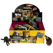 Игрушки пластизоль лесные животные 10-17,5 см, в асс. в дисп. ИГРАЕМ ВМЕСТЕ   142R (288) (288)