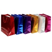 Пакет голография,МИКС из 6 пакетов, 6 цветов, размер l,чудо праздник ЧУДО ПРАЗДНИК, HB-84095-L