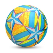 Мяч детский надувной "Калейдоскоп" розов. 60гр.   00-4011 / 435206