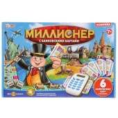 Игра настольная "Миллионер с банковскими картами" ТМ "Умные игры" B1593291-R
