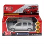 Технопарк. Машина металл "RENAULT KANGOO" 12см, открыв. двери, инерц., СЕРЕБР, KANGOO-SL