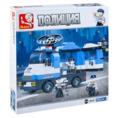 Конструктор "Полиция" (265 дет.)  38-0187 / 038301