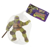 Игрушка для ванны донателло черепашки ниндзя в сетке КАПИТОШКА 179R-PVC-R3