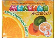 Набор для проведения экспериментов "Мыльная мастерская" "Тропический микс" 744вм Набор для проведения экспериментов "Мыльная мастерская" "Тропический микс" 744вм