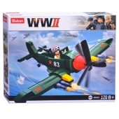 Конструктор "Боевой самолет" (170 дет) 38-0683 / 235981