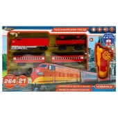 Железная дорога р/у свет-звук, длина пути 264см, кор.31*53*5,5см ИГРАЕМ ВМЕСТЕ,  B1941325-R