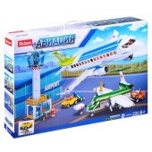 Конструктор "Авиация" (731 дет.) 38-0930 / 350606 Конструктор "Авиация" (731 дет.) 38-0930 / 350606