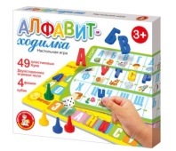 Игра настольная ходилка "Алфавит" №04380