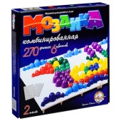 Мозаика 10+15+20 6цв. 270шт. (2 поля)   2002  / 027248