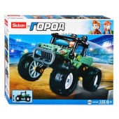 Конструктор "Город, Джип" (155 дет.) 38-1106 / 421106