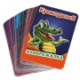 КАРТОЧНАЯ ИГРА 2 В 1: КРОКОДИЛИЯ (80 КАРТОЧЕК)  И МАФИЯ (18 КАРТОЧЕК). 305890