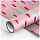 Упаковочная бумага глянц. 70*100см, MESHU "Stylish pink", 90г/м2 М100_41066