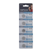 Батарейка GoPower CR1220 BL5 Lithium 3V (5/100/2000) Батарейка GoPower CR1220 BL5 Lithium 3V (5/100/2000)