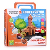 Конструктор керамический для детского творчества "Пожарное депо"  201 / 364273