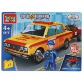 LADA конструктор lada-2106: ПОМОЩЬ на дороге, 77 дет. (легко собрать) Город мастеров 5117-CY