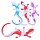 Игрушка - Антистресс "SquidoPop" (Сквидопоп) Ящерица цветная 00-1150 / 362070