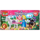 Конструктор принцесса с повозкой, 49 дет. 2146-PZ Конструктор принцесса с повозкой, 49 дет. 2146-PZ