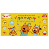 Пластилин классический Три Кота 6 цв (120 г) MultiArt   MODCLAY-6-120G-TC